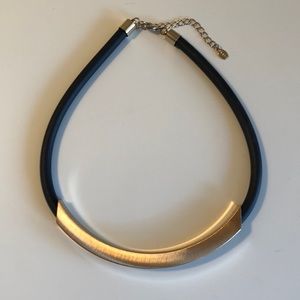 Black and Gold Aldo Collar Necklace